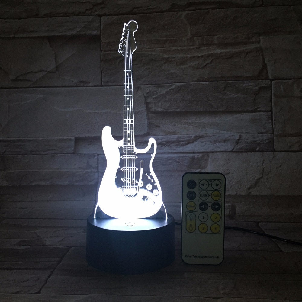 Guitar Night Light - Tortuna