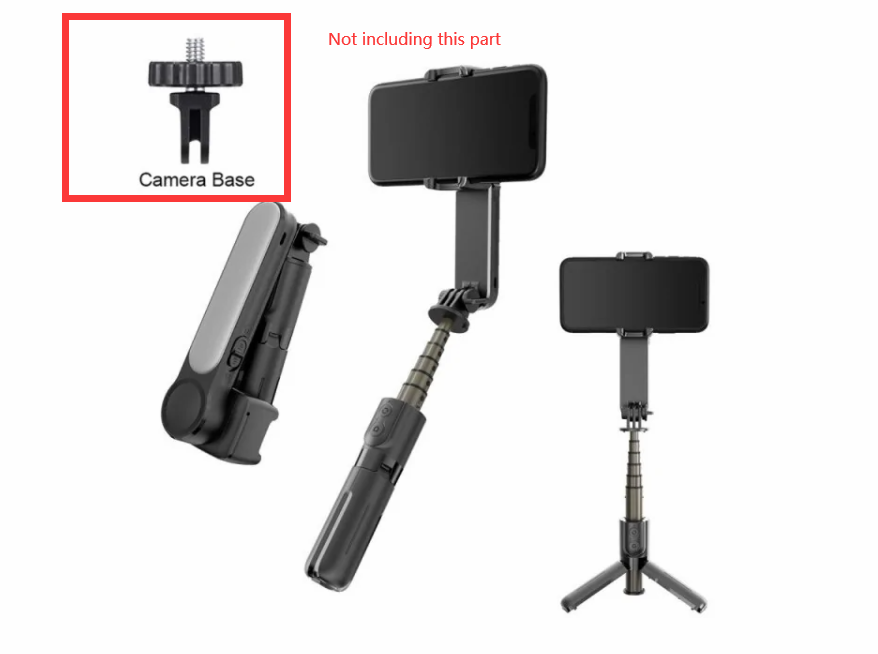 Selfie Stick with Gimbal Stabalizer - Tortuna