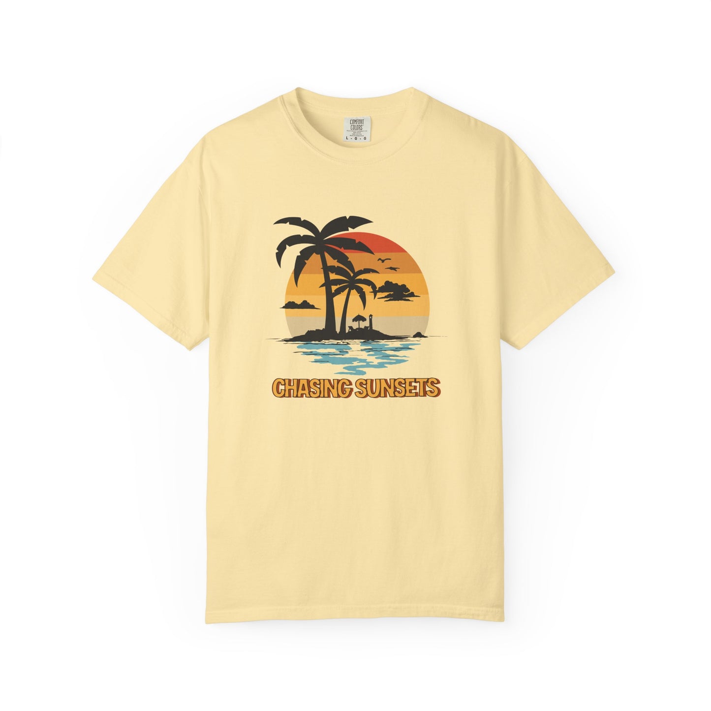 Chasing Sunsets Tropical T-shirt
