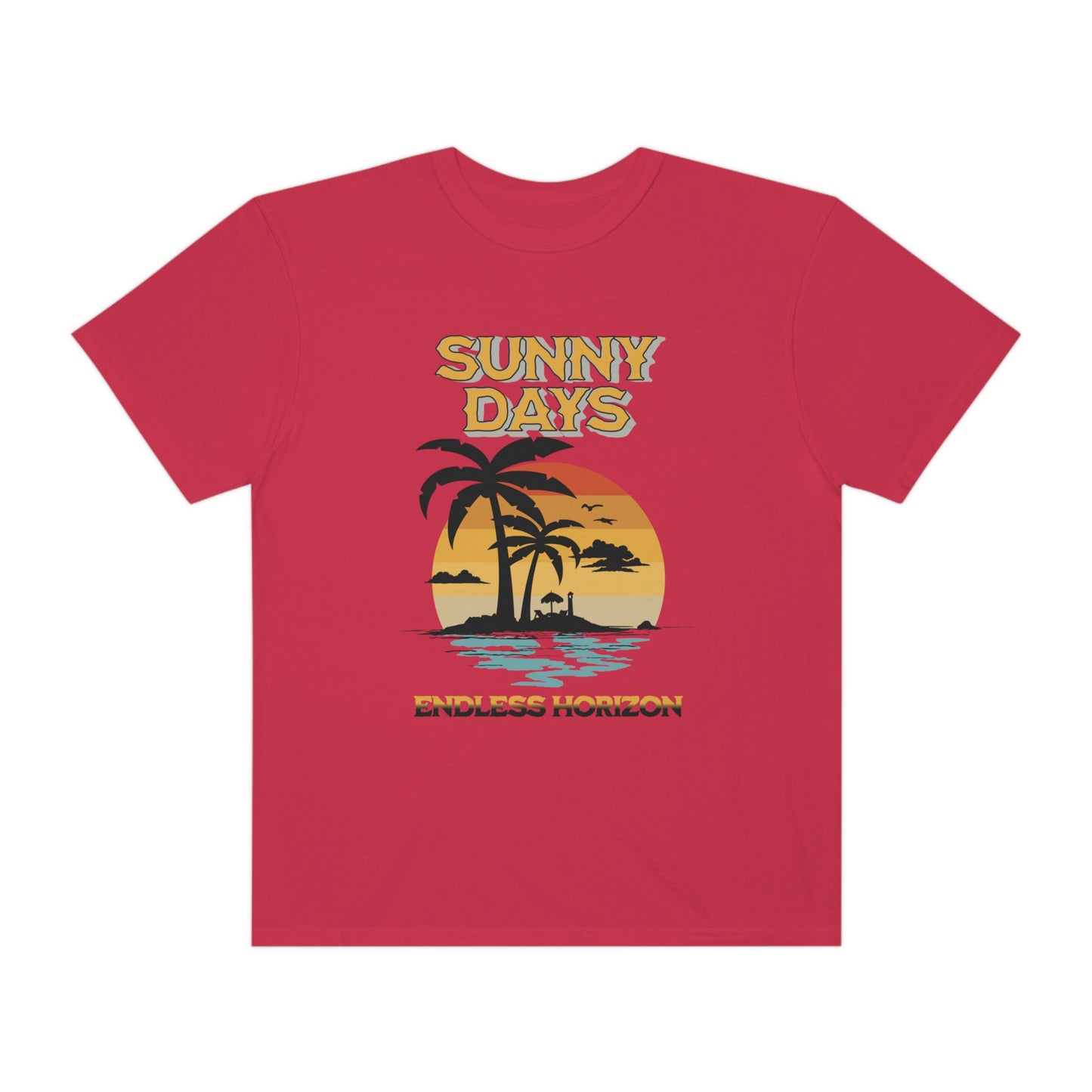 Sunny Days, Endless Horizon T-shirt - Tortuna