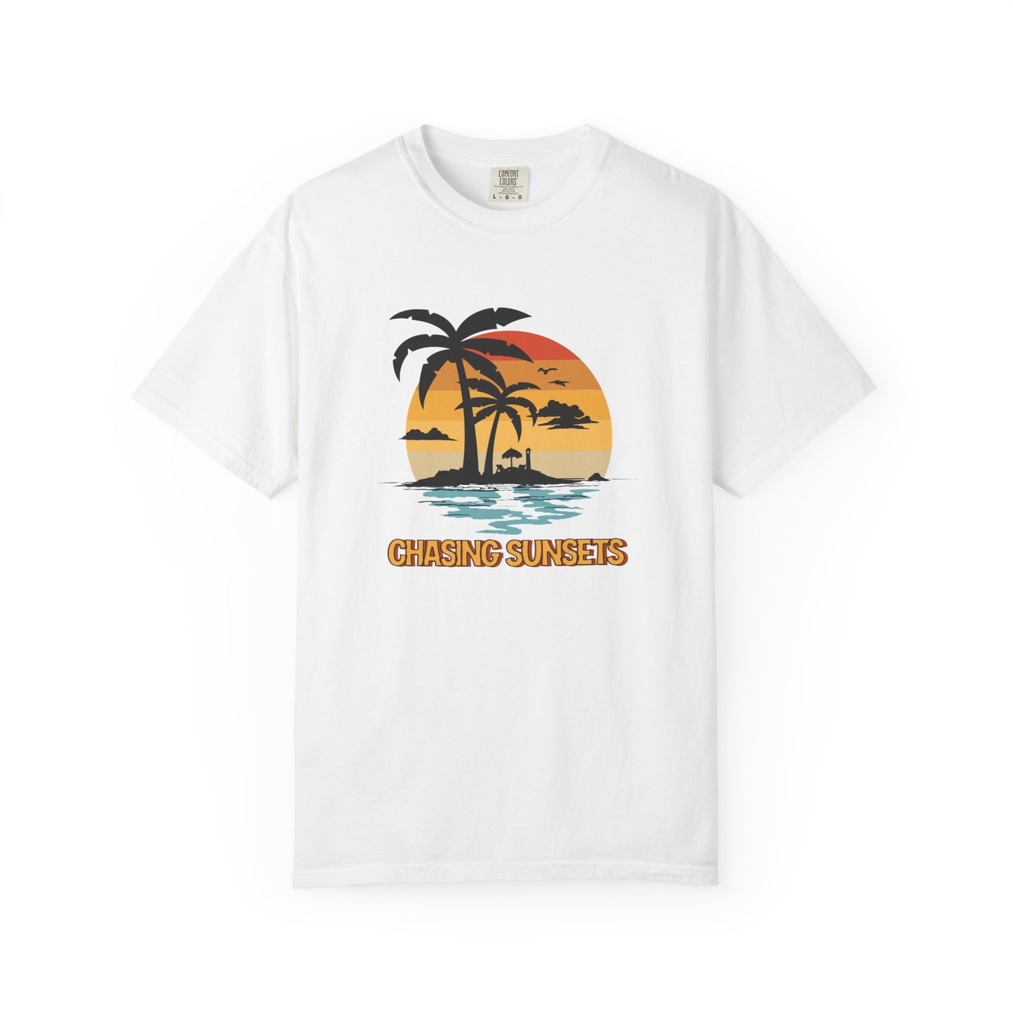 Chasing Sunsets Tropical T-shirt