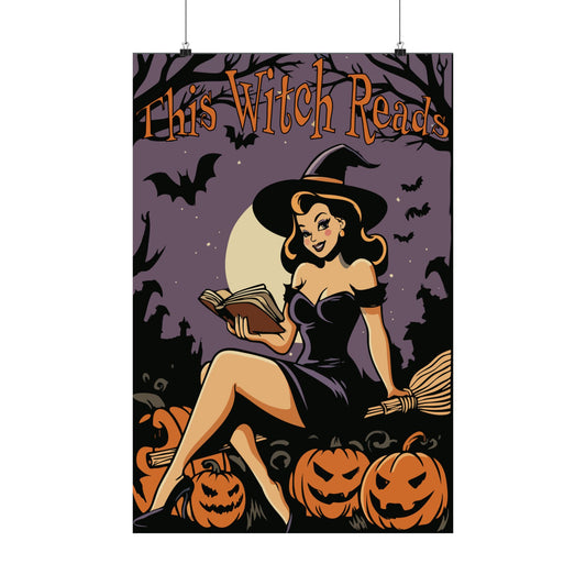 This Witch Reads Poster