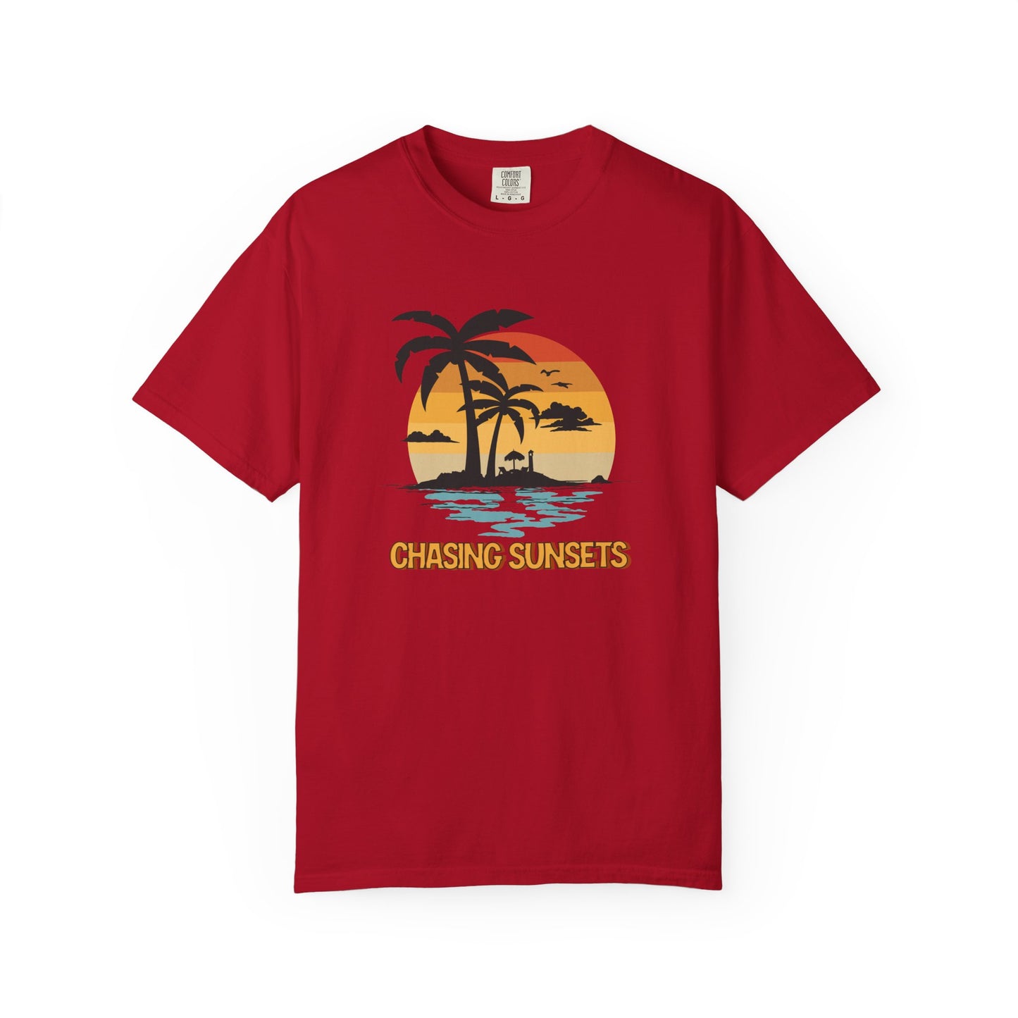 Chasing Sunsets Tropical T-shirt