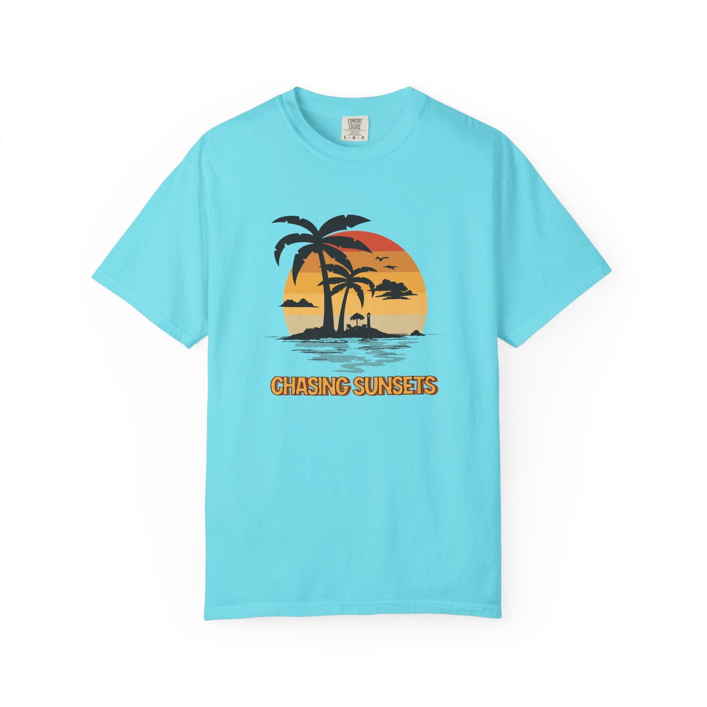 Chasing Sunsets Tropical T-shirt