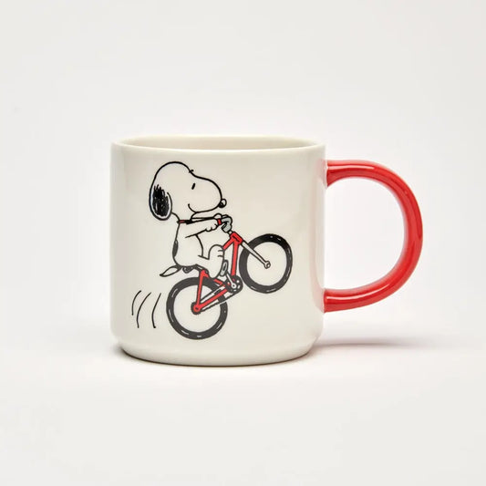 Peanuts Born To Ride Snoopy Mug
