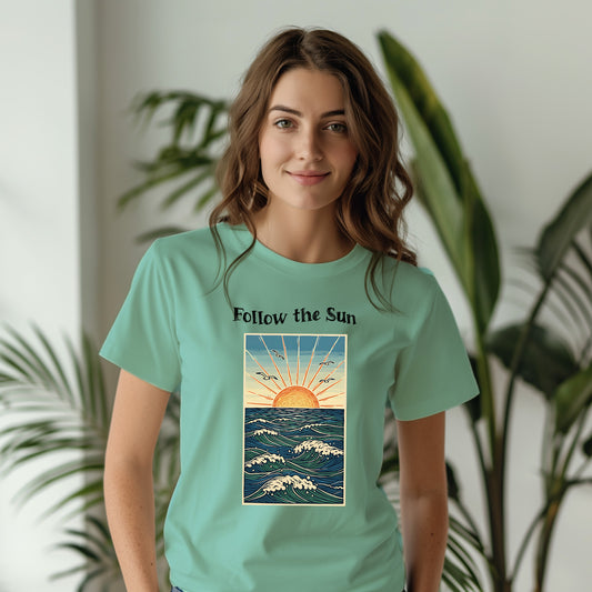 Sunset Graphic Tee - Follow the Sun