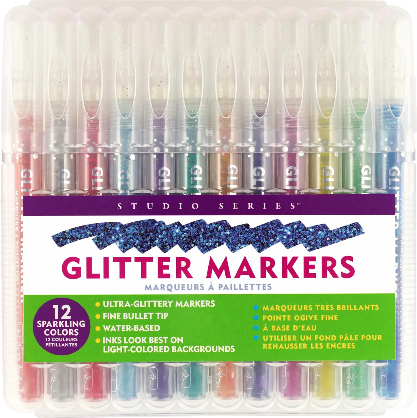 Studio Series Glitter Markers - Tortuna