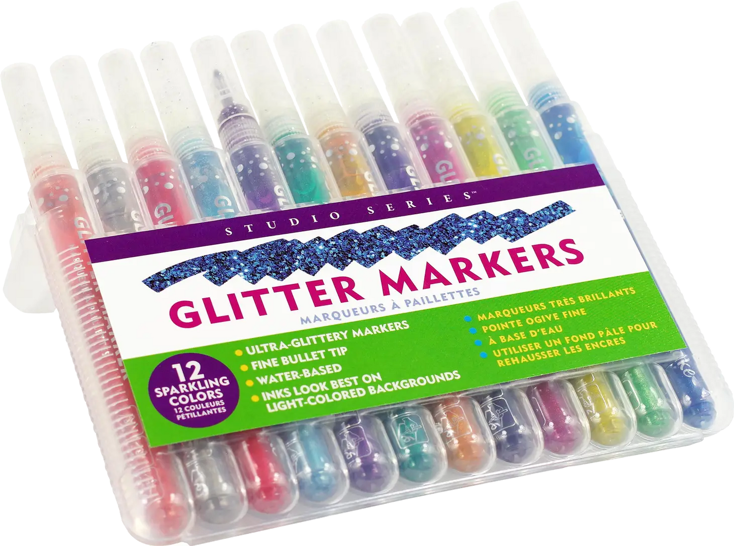 Studio Series Glitter Markers - Tortuna