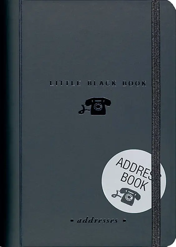 Little Black Book of Addresses - Tortuna