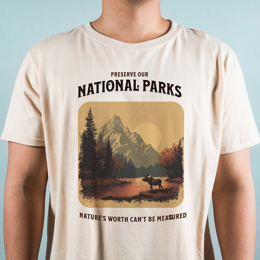 preservenationalparkstshirtmoose