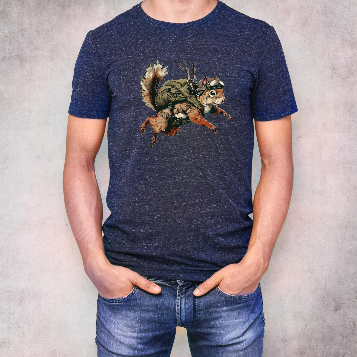 Skydiving Squirrel T-shirt