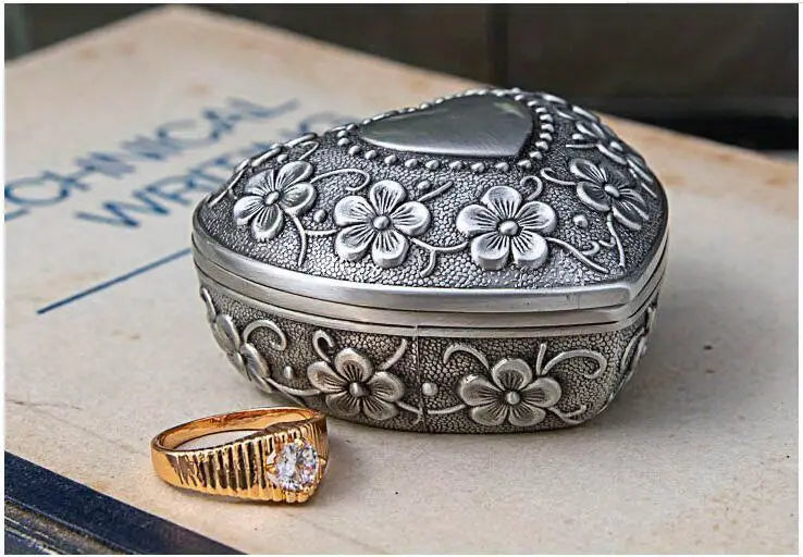 Heart Shaped Ring Box