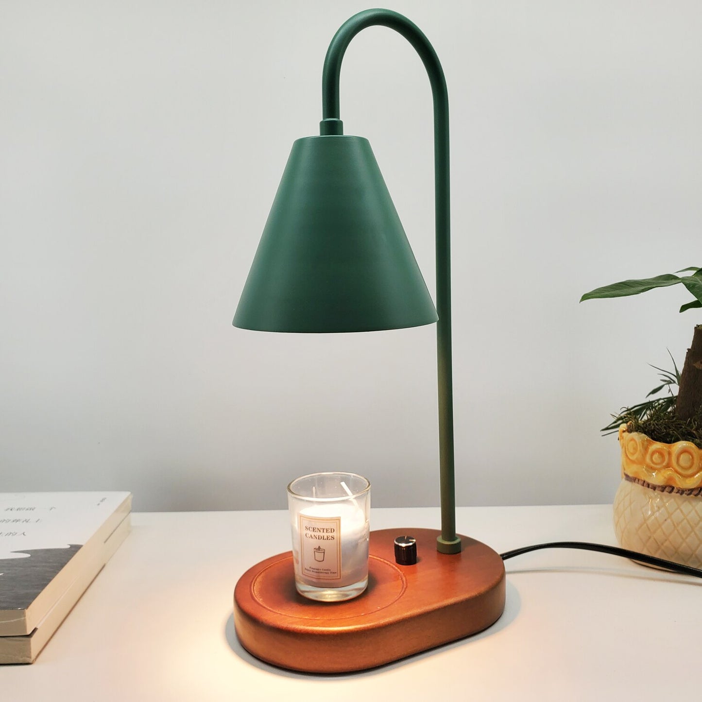 Electric Candle Warmer Tabletop Lamp - Tortuna