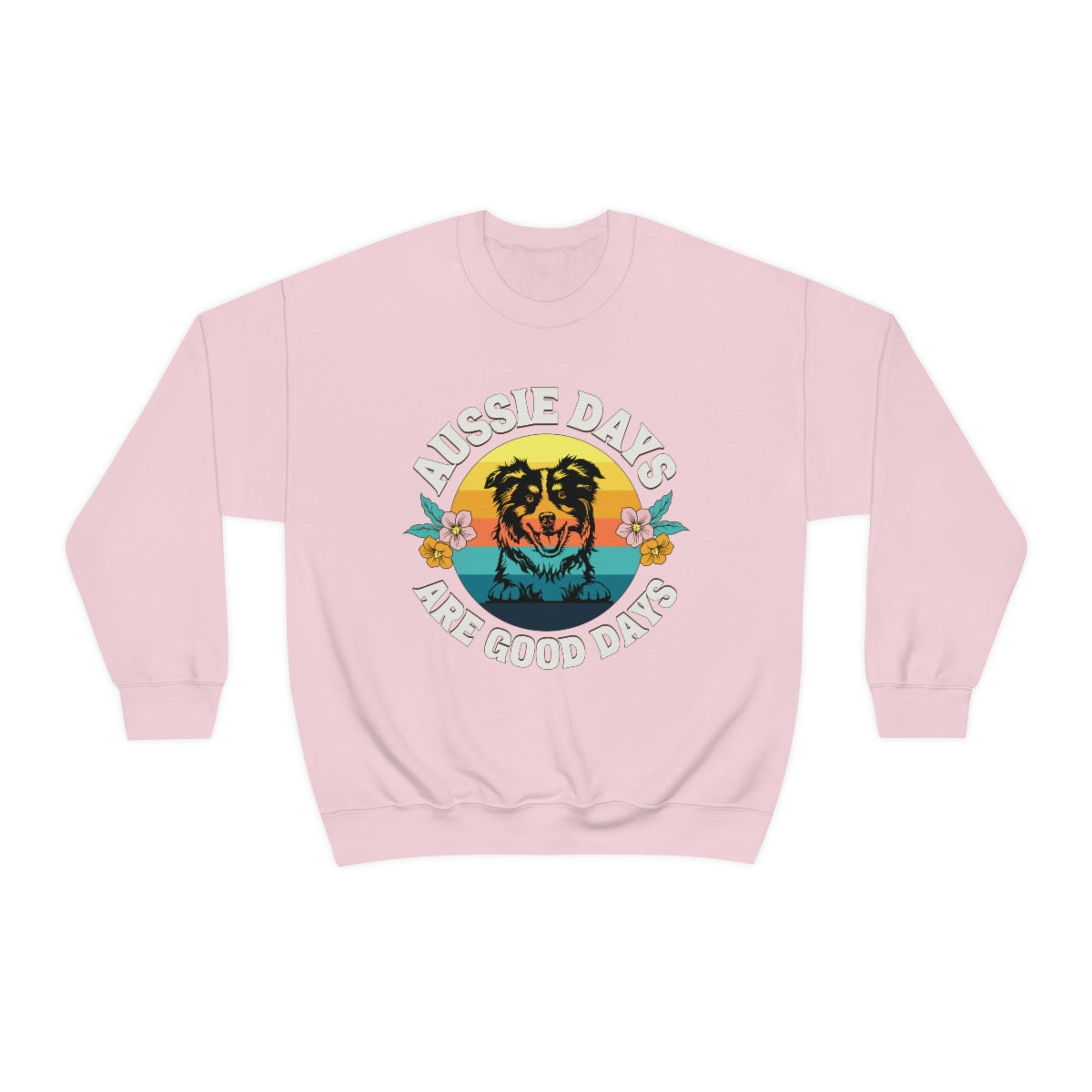 pink aussie days sweatshirt