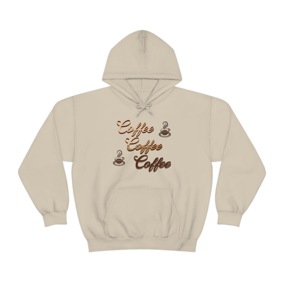 sand coffee coffee coffee hoodie