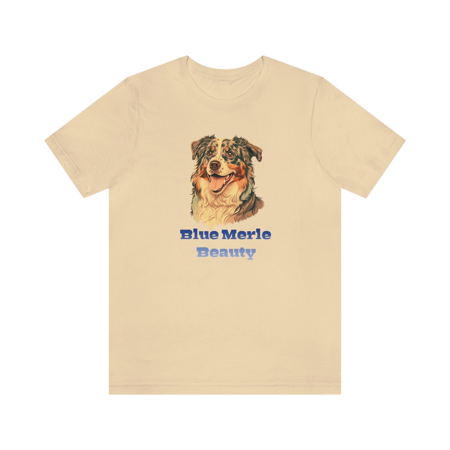 Blue Merle Beauty Australian Shepherd T-shirt - Tortuna