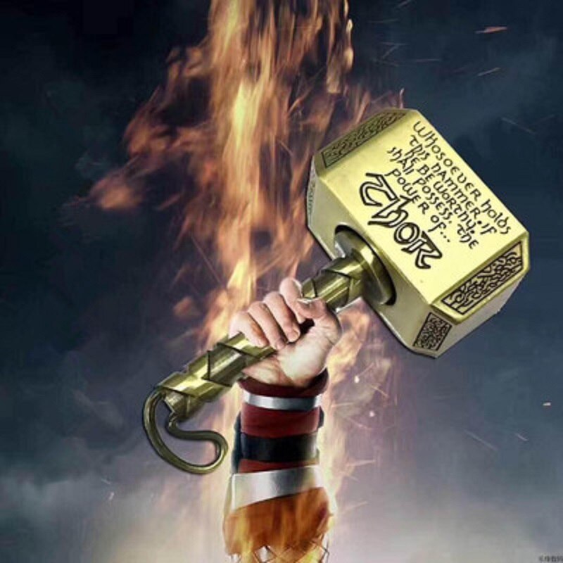 Whosoever holds the hammer if he be worthy, shall possess the power of Thor